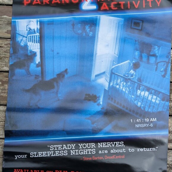 PARANORMAL ACTIVITY 2 movie poster, One sheet DVD release full sized poster - Picture 4 of 10
